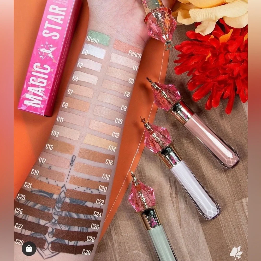 Jeffree Star C14 Magic Star Concealer- medium complexion w golden undertones - Picture 5 of 6